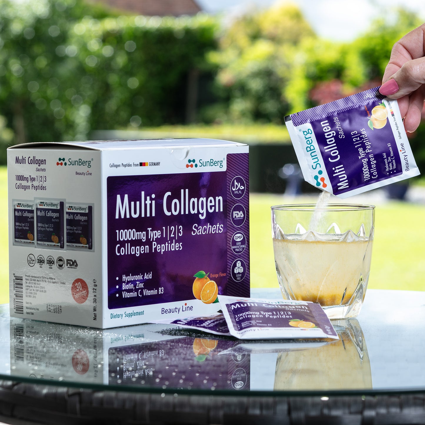 Sunberg 30 Multi Collagen Sachets 1000mg