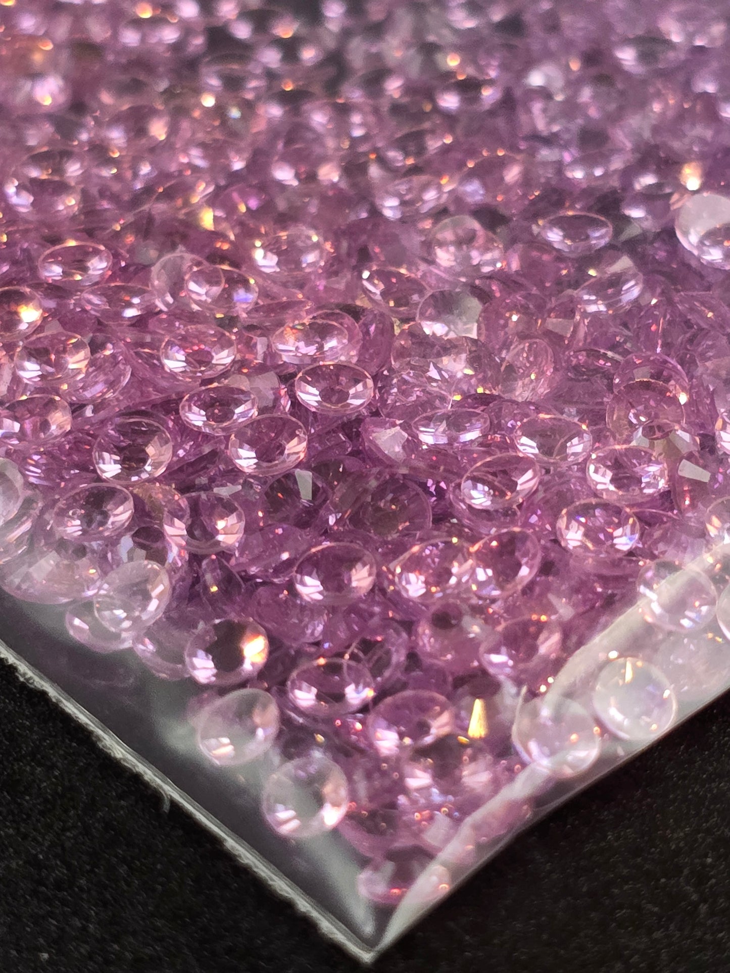 2000 x Resin & Jelly Flat Back Rhinestones 2-6mm Diamante Nail Art Craft Gems UK