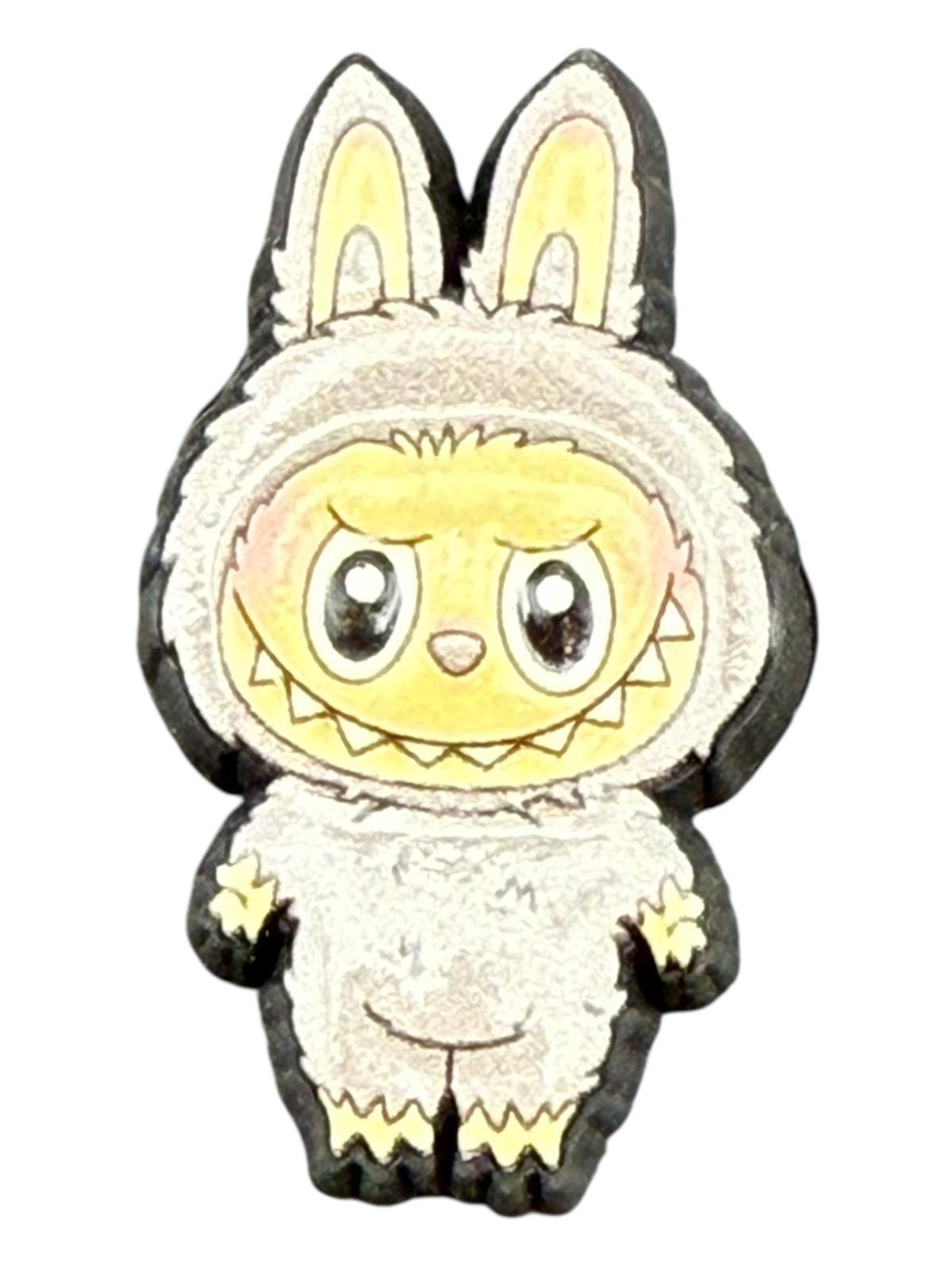 10 Labubu Cute Cartoon Croc Charms. Full Set Labubu Jibbitz. Croc Shoes Charms