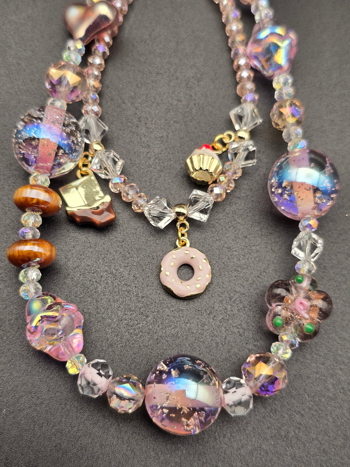 Luxury Mobile Phone Charm Crystal Beads Strap Cord Chain Keys Holder Gifts New