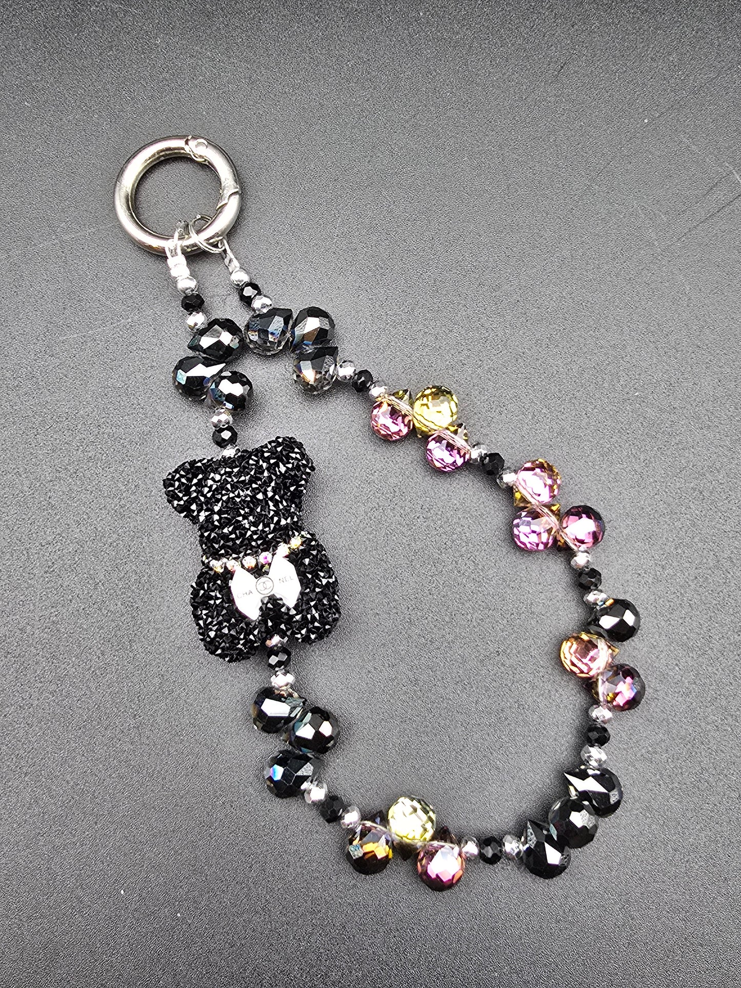 Luxury Mobile Phone Charm Crystal Beads Strap Cord Chain Keys Holder Gifts New