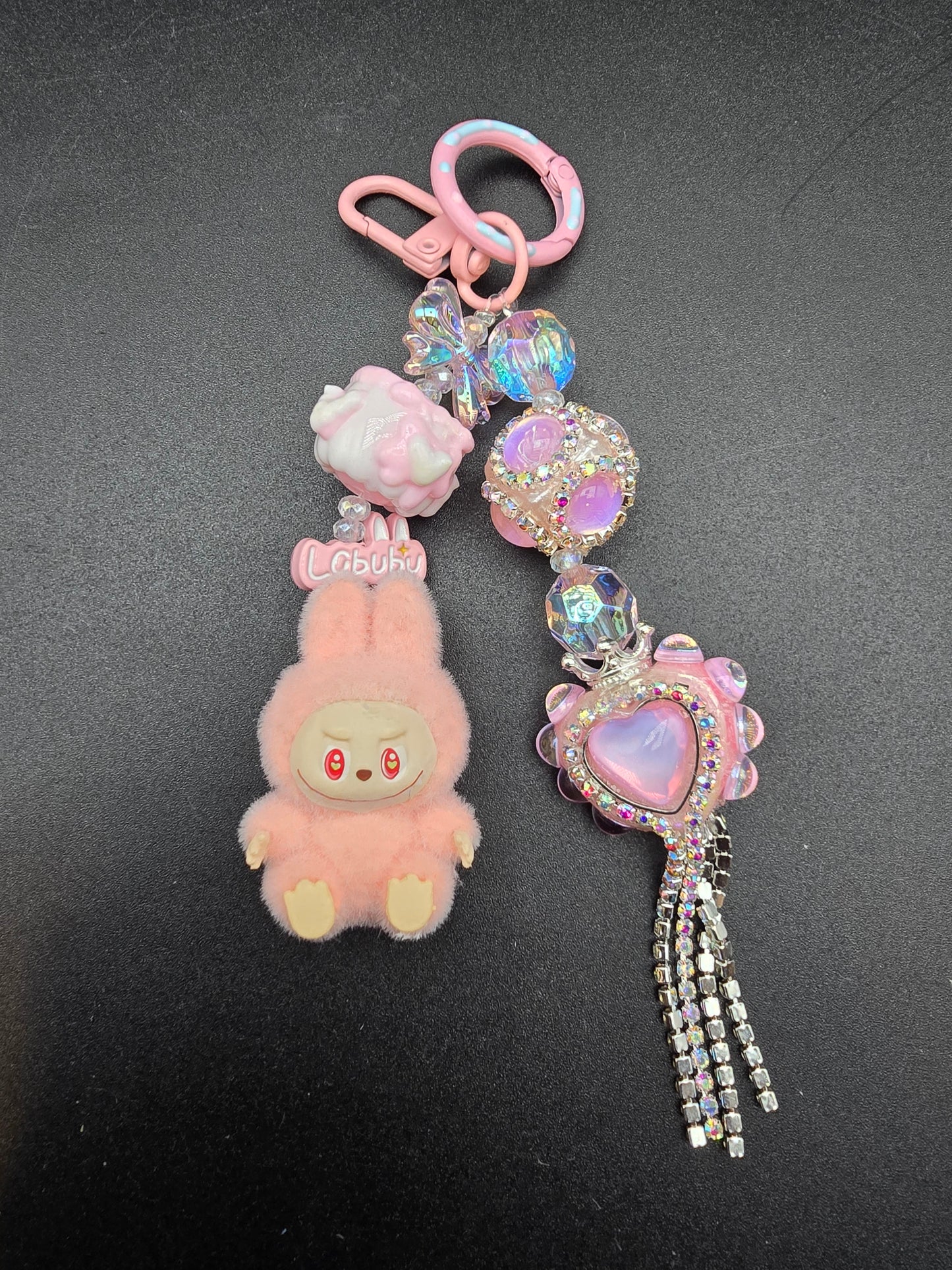 Luxury Mobile Phone Charm Crystal Beads Strap Cord Chain Keys Holder Gifts New