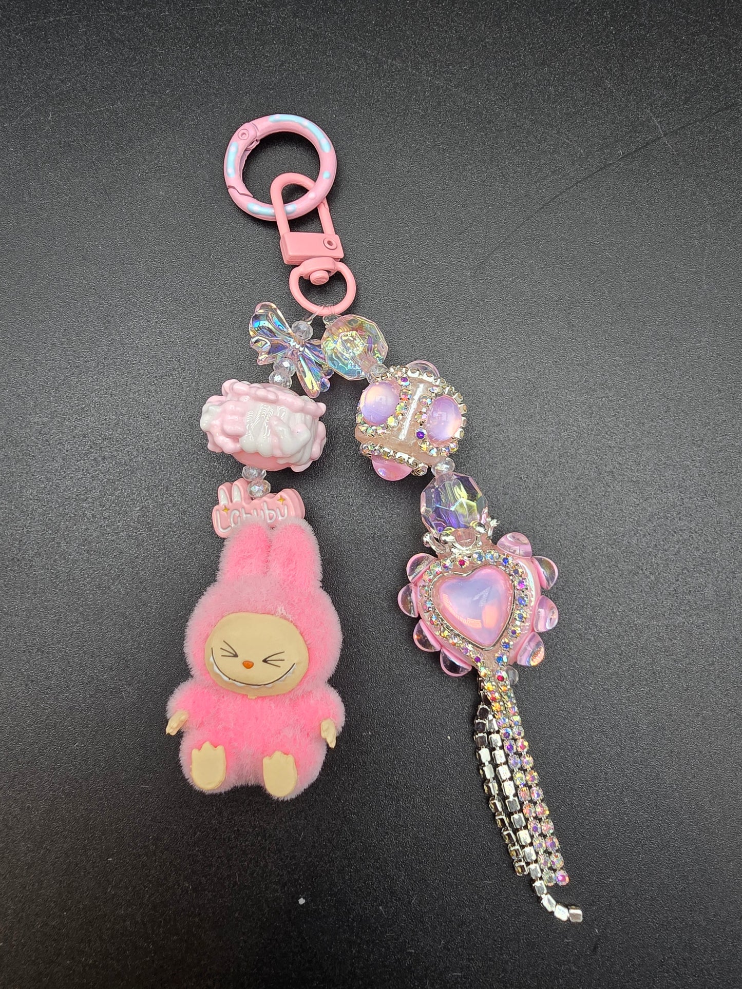 Luxury Mobile Phone Charm Crystal Beads Strap Cord Chain Keys Holder Gifts New