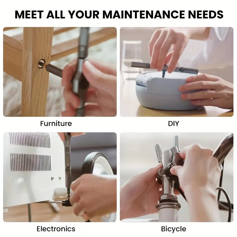 Multi Bit Magnetic Precision Screwdriver Set DIY Screwdriver 24 in 1