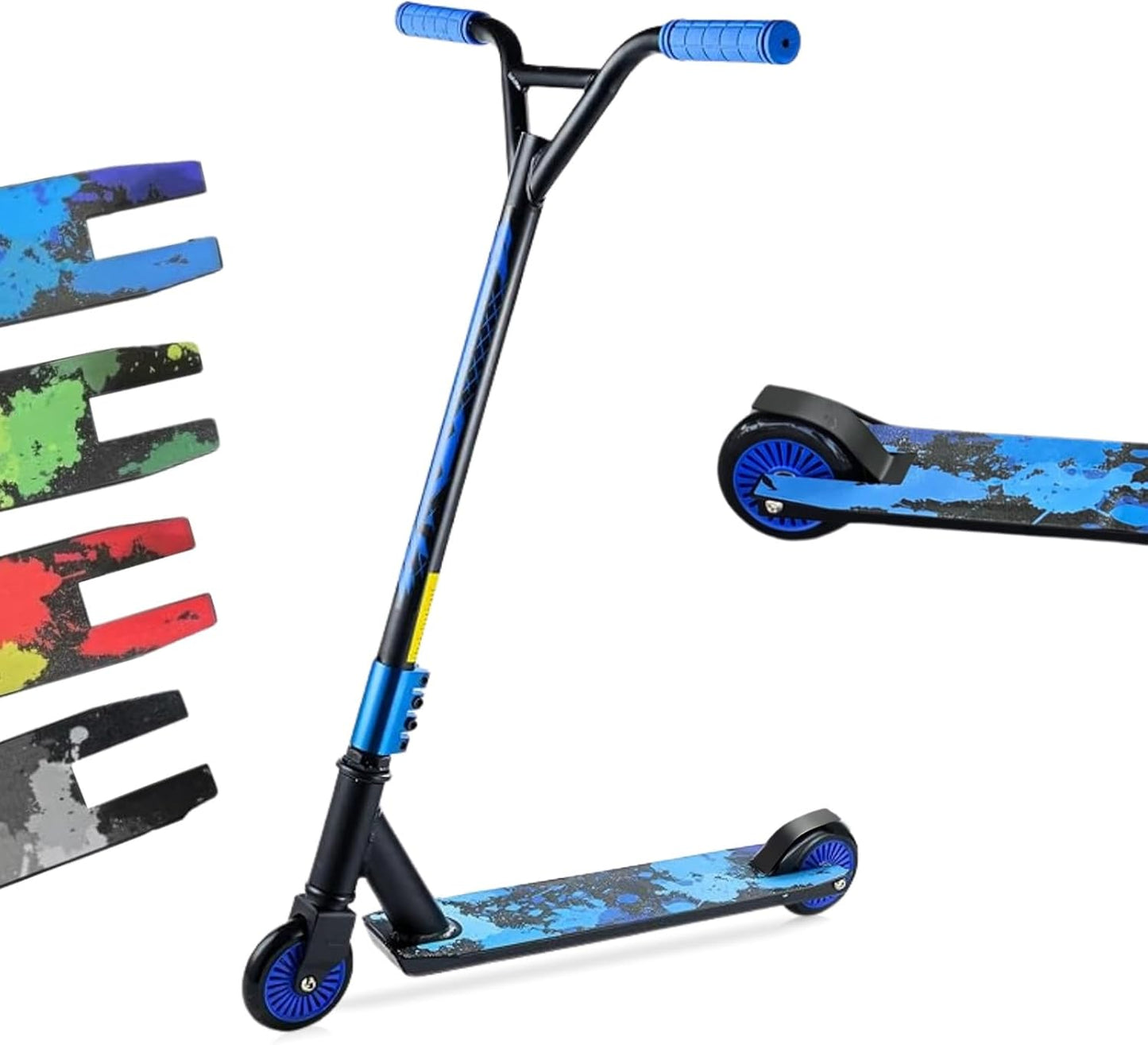 Stunt Scooter for Kids - Durable Aluminium 2 Wheel Scooters