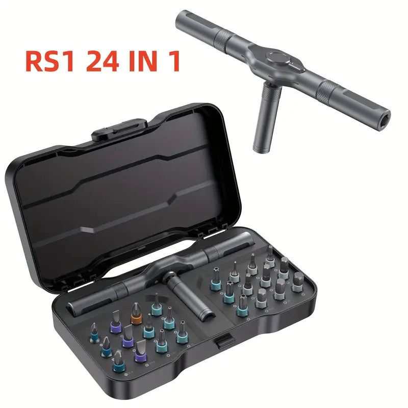 Multi Bit Magnetic Precision Screwdriver Set DIY Screwdriver 24 in 1