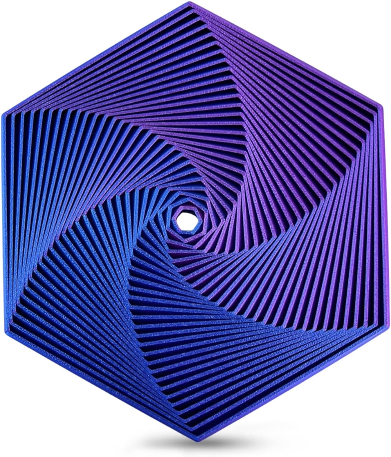 2x Fidget Hexagon – Sensory Relaxation Toy for Focus - Compact Durable & Travel-Friendly - 2pc Random Colours
