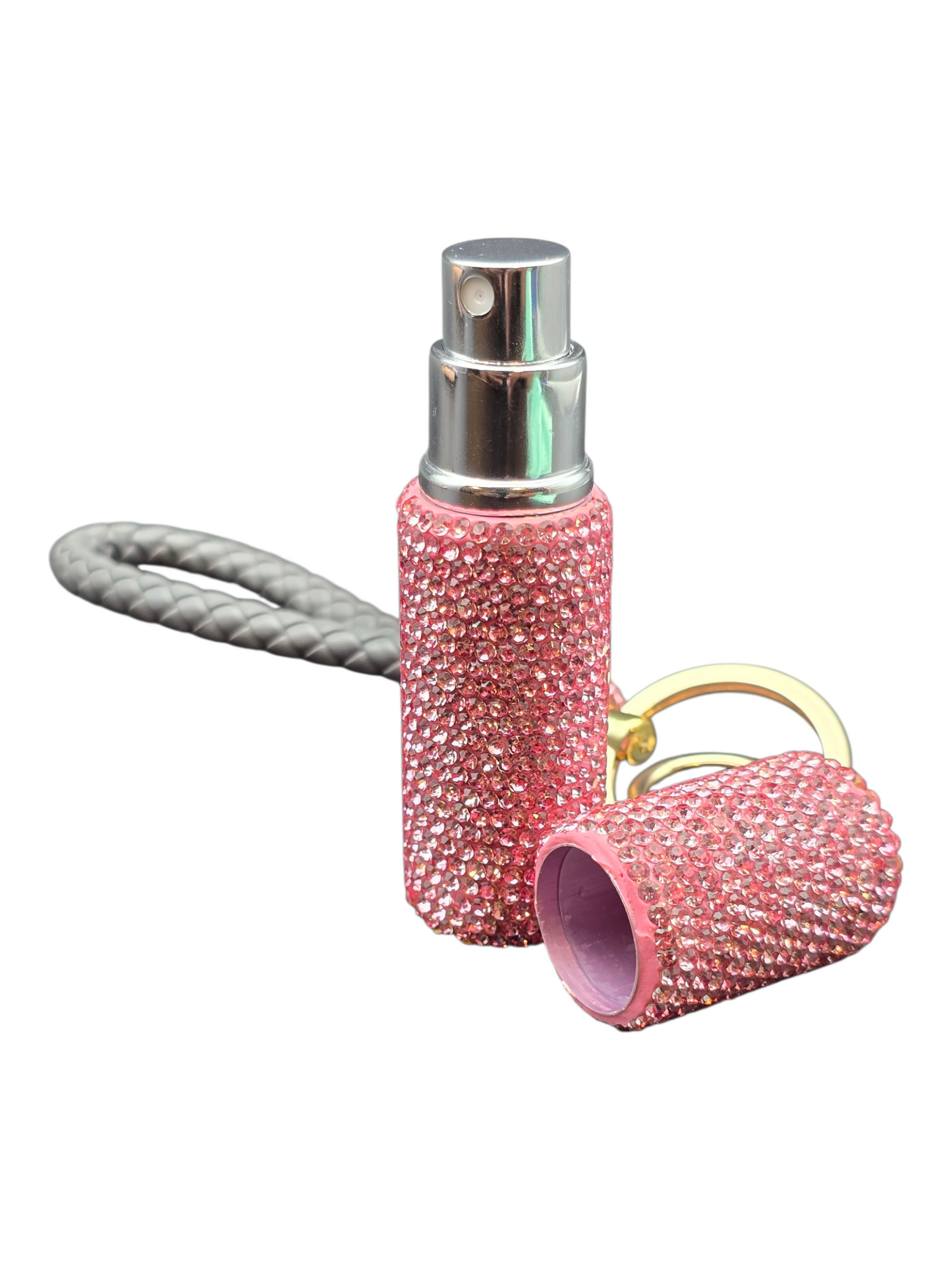 Diamond bling Perfume Atomiser Travel Refillable Bottle Portable Handbag Spray