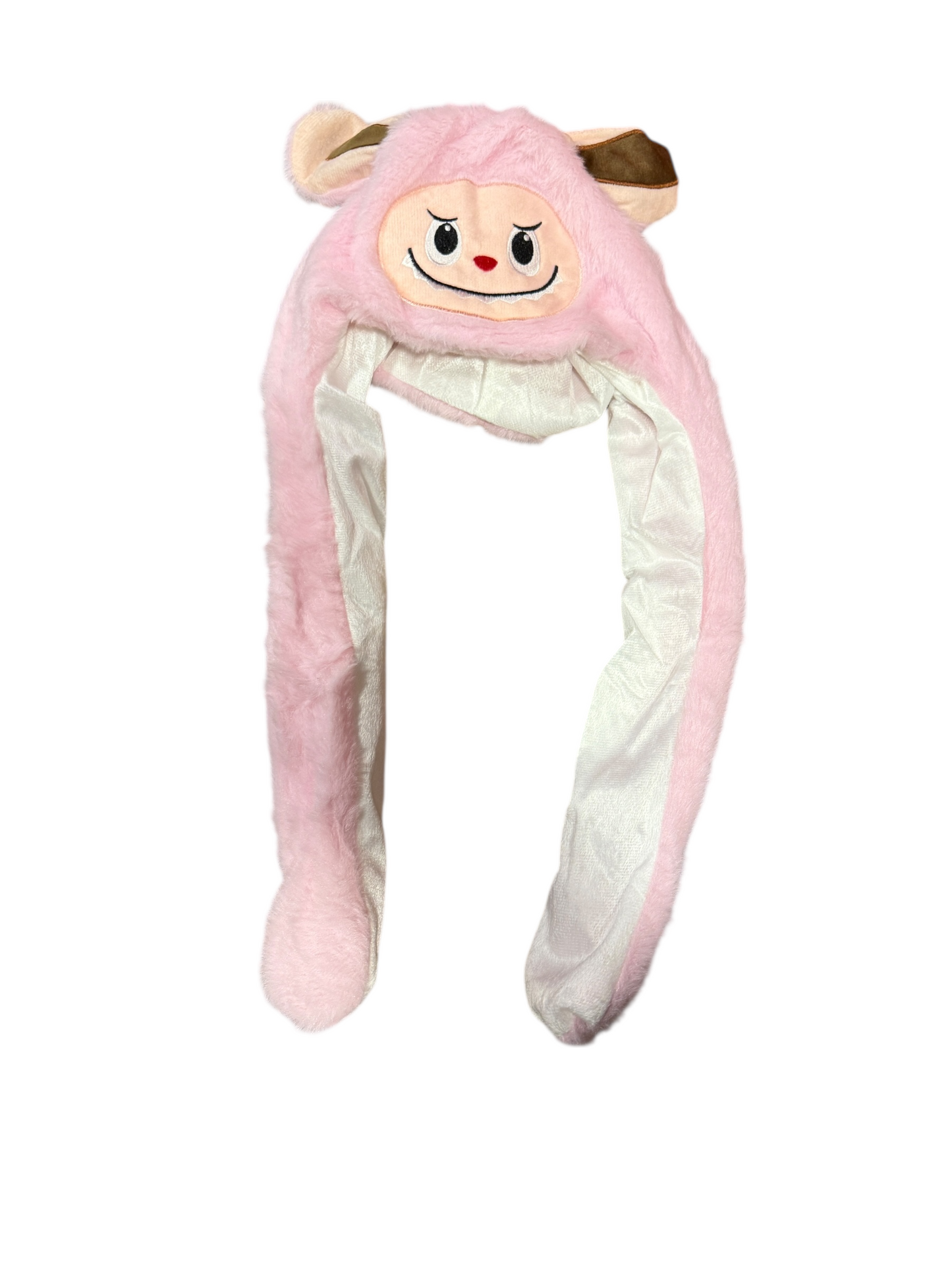 Labubu Hat With Movable Ears, Hat With Movable Ears, Animal Hat,LIGHT UP