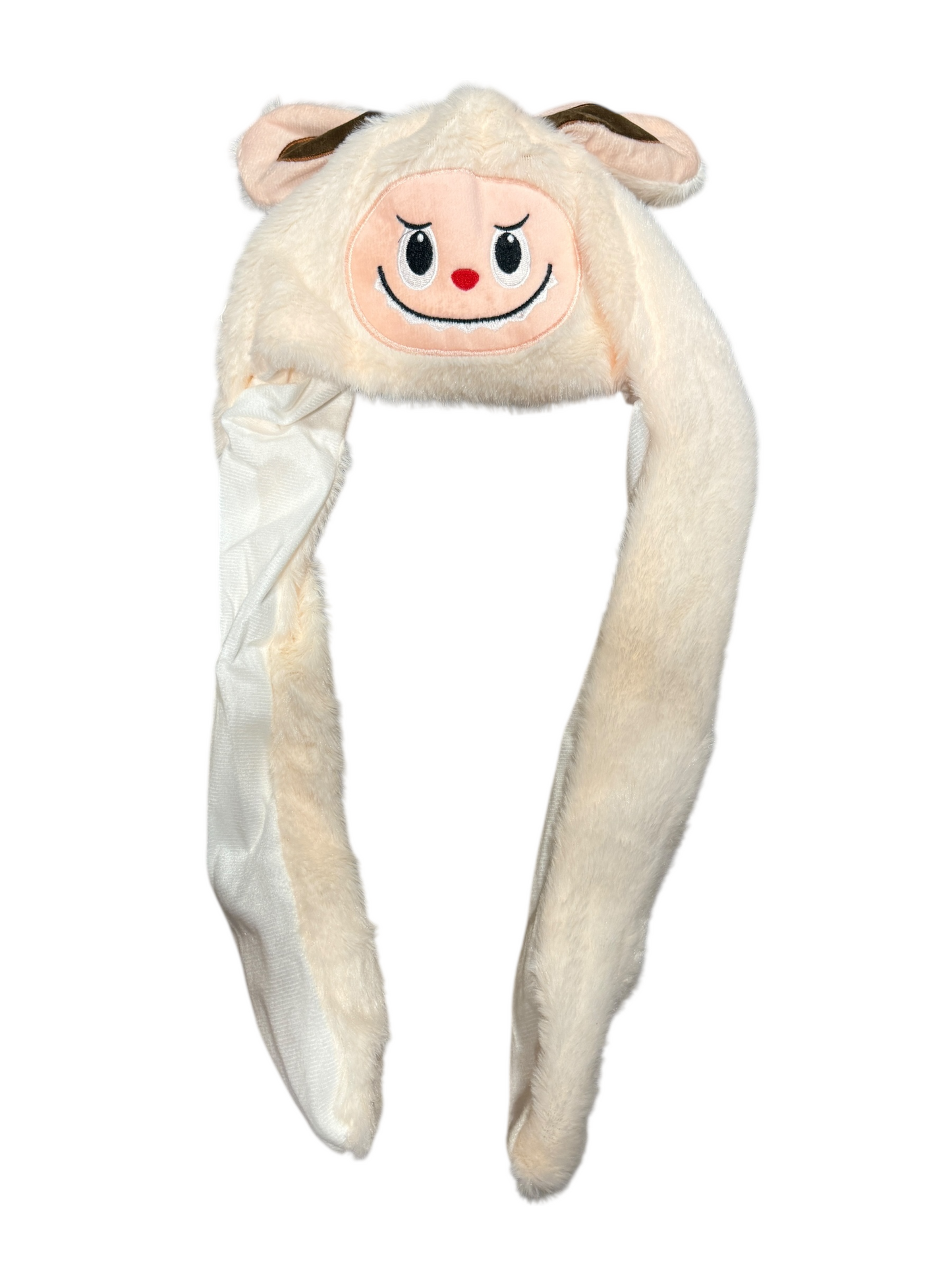 Labubu Hat With Movable Ears, Hat With Movable Ears, Animal Hat,LIGHT UP