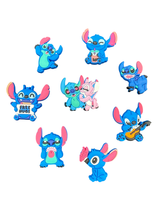 Lilo And Stitch Croc Shoe Charms Mega Value Bundle 16pcs Kids Clogs Accessories