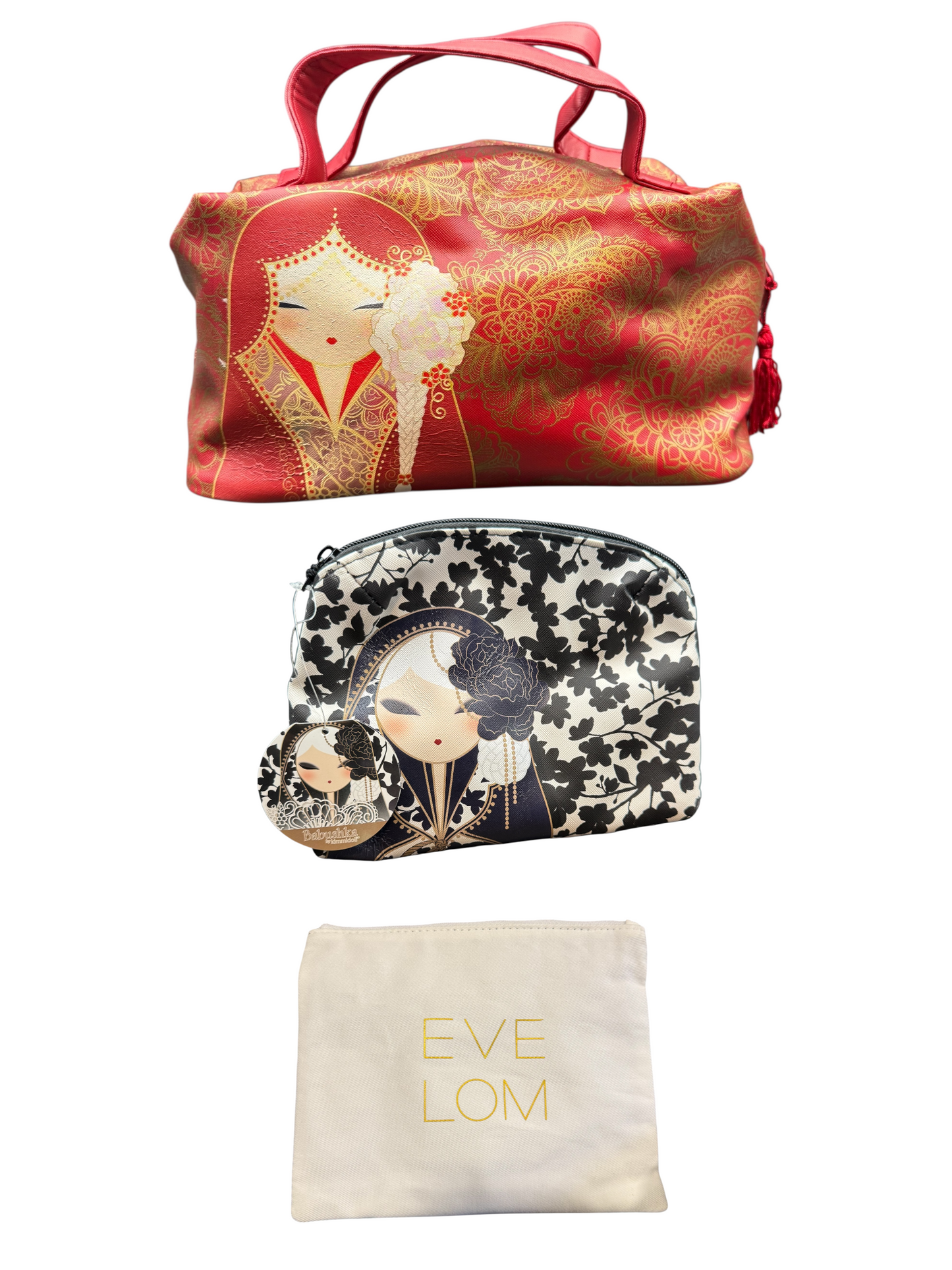 stylish carry handbags and make up luxury handbags toiletry bags