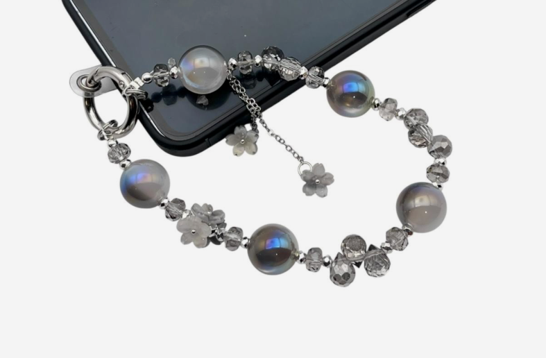 Luxury Mobile Phone Charm Crystal Beads Strap Cord Chain Keys Holder Gifts New