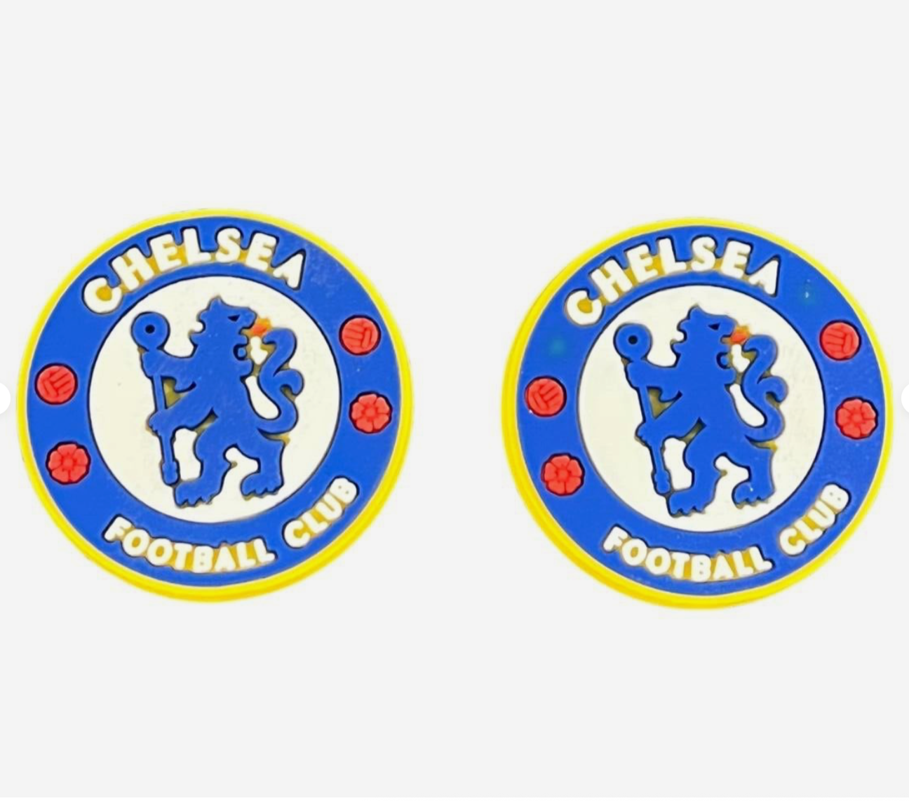 Top Football Teams Croc Charms Superb Quality Set of 2 Soccer Team Jibbitz