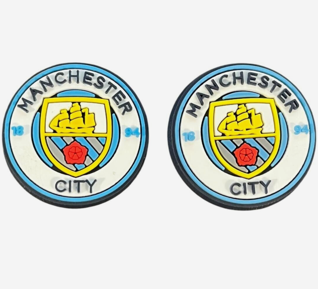 Top Football Teams Croc Charms Superb Quality Set of 2 Soccer Team Jibbitz