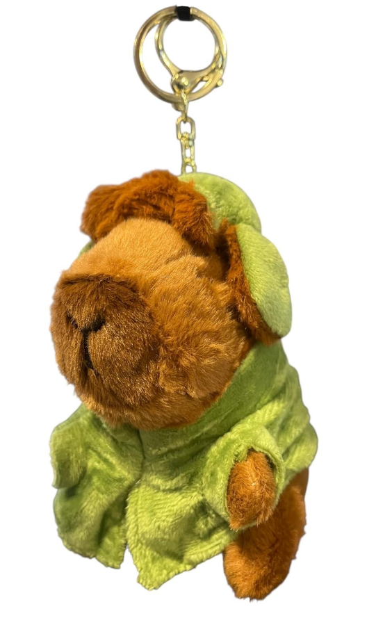 3 x Cute Capybara Keychain Ornament Lovely Pendant Keyring Purse Bag Backpack