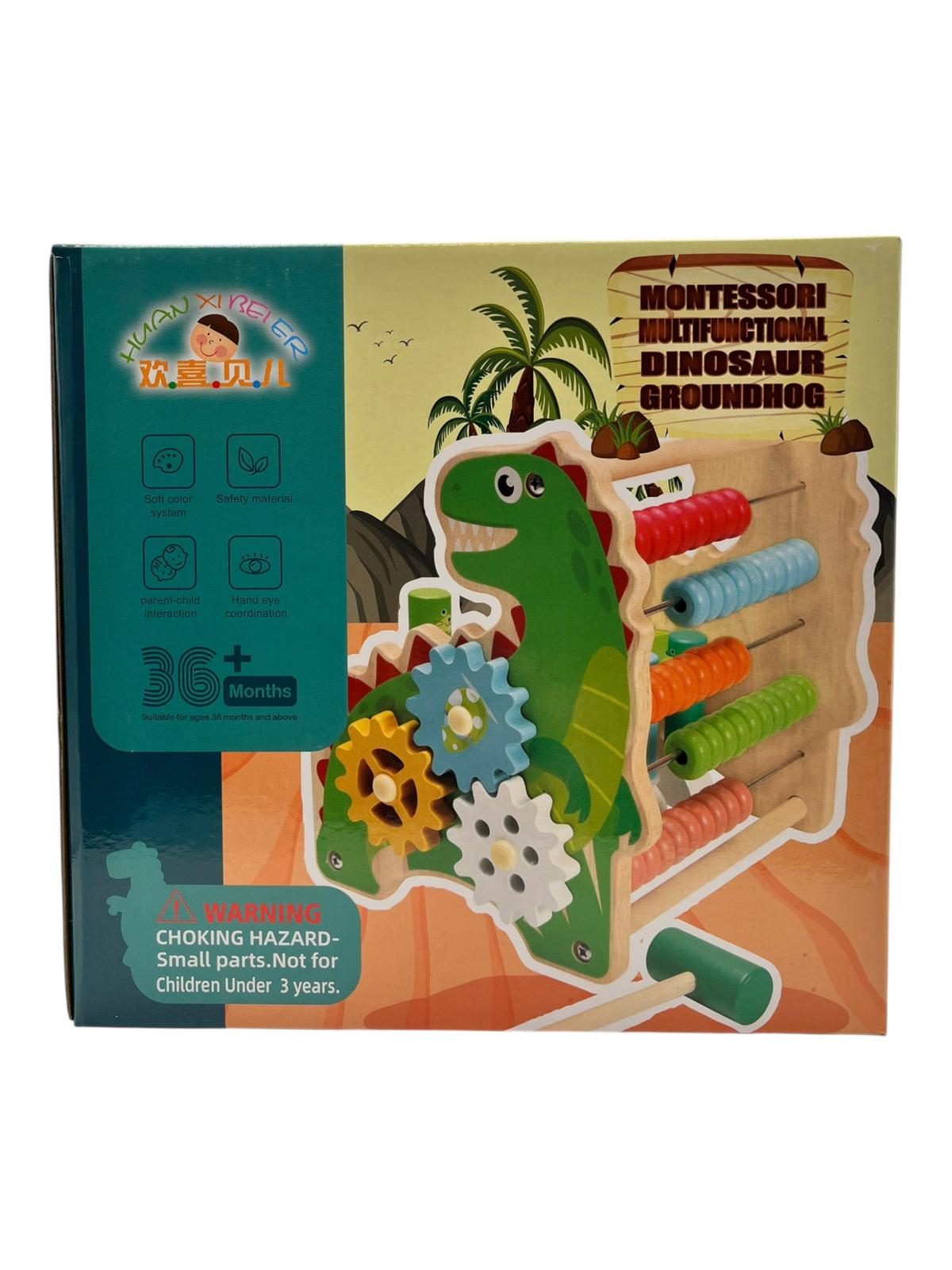 Kids Dinosaur Abacus Multifunction Toy 3+
