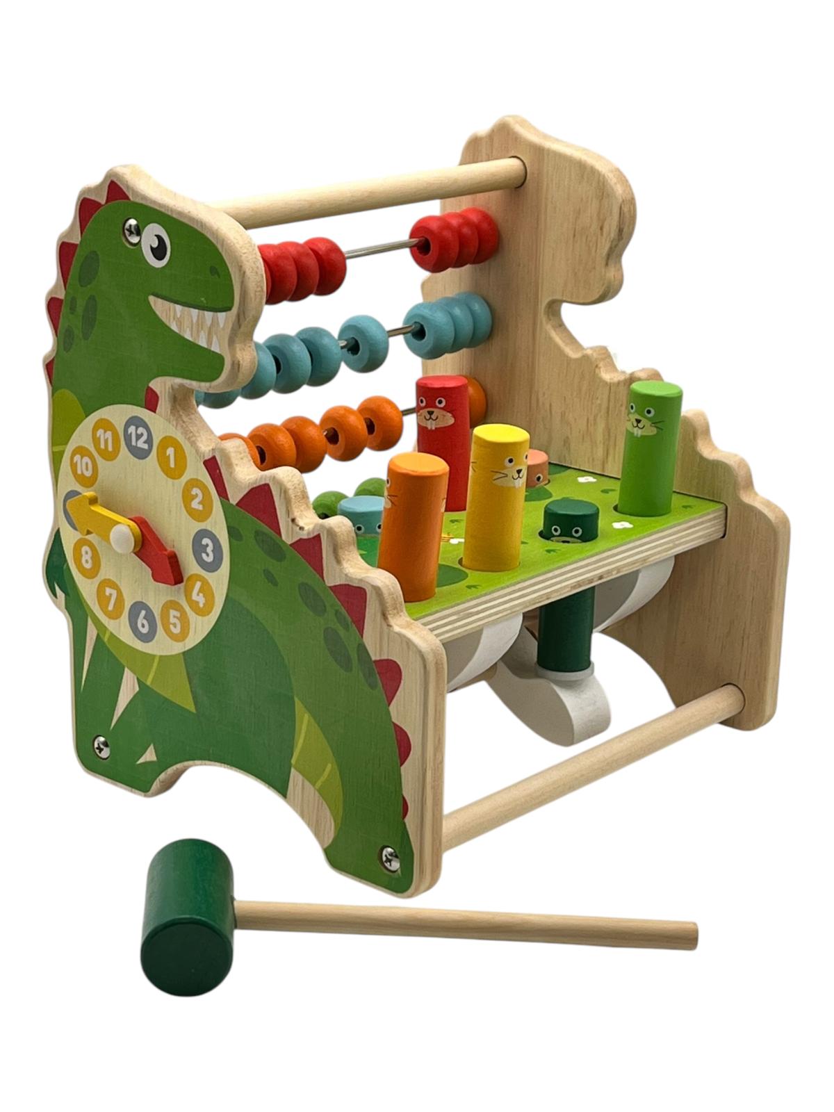 Kids Dinosaur Abacus Multifunction Toy 3+