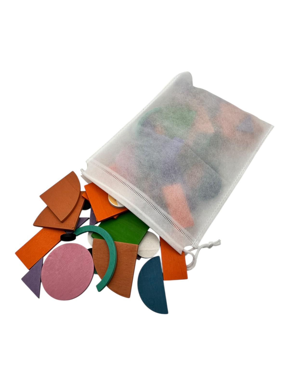 Kids Craft Fabric & Cards Creative Jigsaw Puzzle 3+
