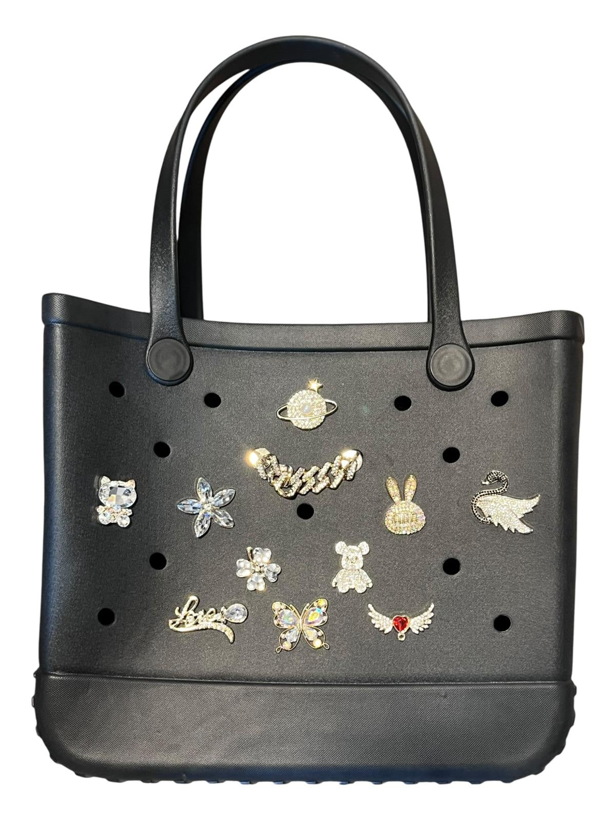 Summer Charm Bags - Holiday Summer Bags - 6 Colour to Choose from with free charms - Choose Charms on the Live