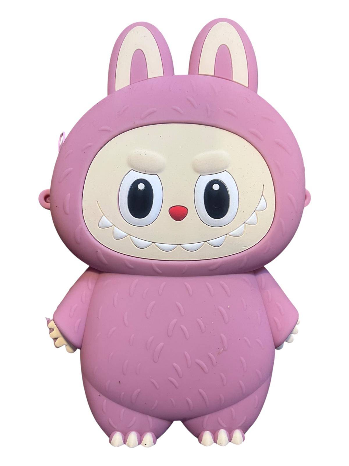 Labubu Silicone Kids Side Bag Luggage Crossbody Shoulder Bag