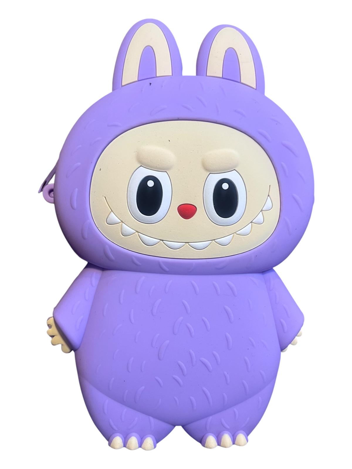 Labubu Silicone Kids Side Bag Luggage Crossbody Shoulder Bag