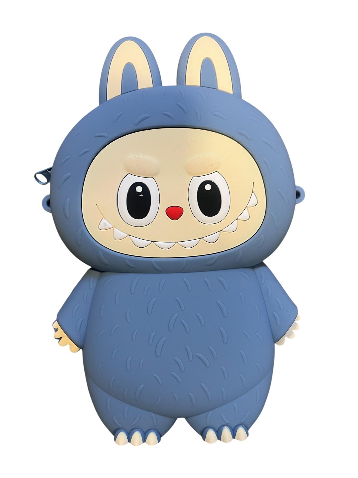 Labubu Silicone Kids Side Bag Luggage Crossbody Shoulder Bag