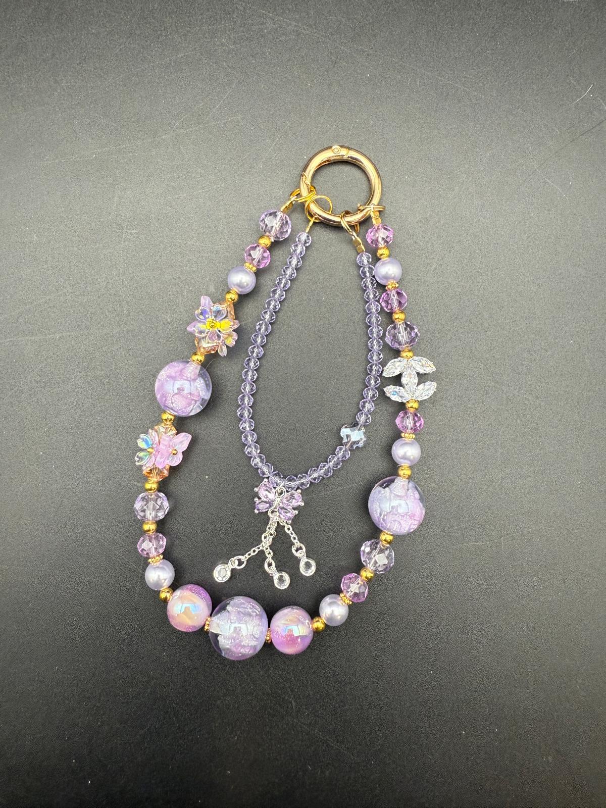 CC Phone charms keychain