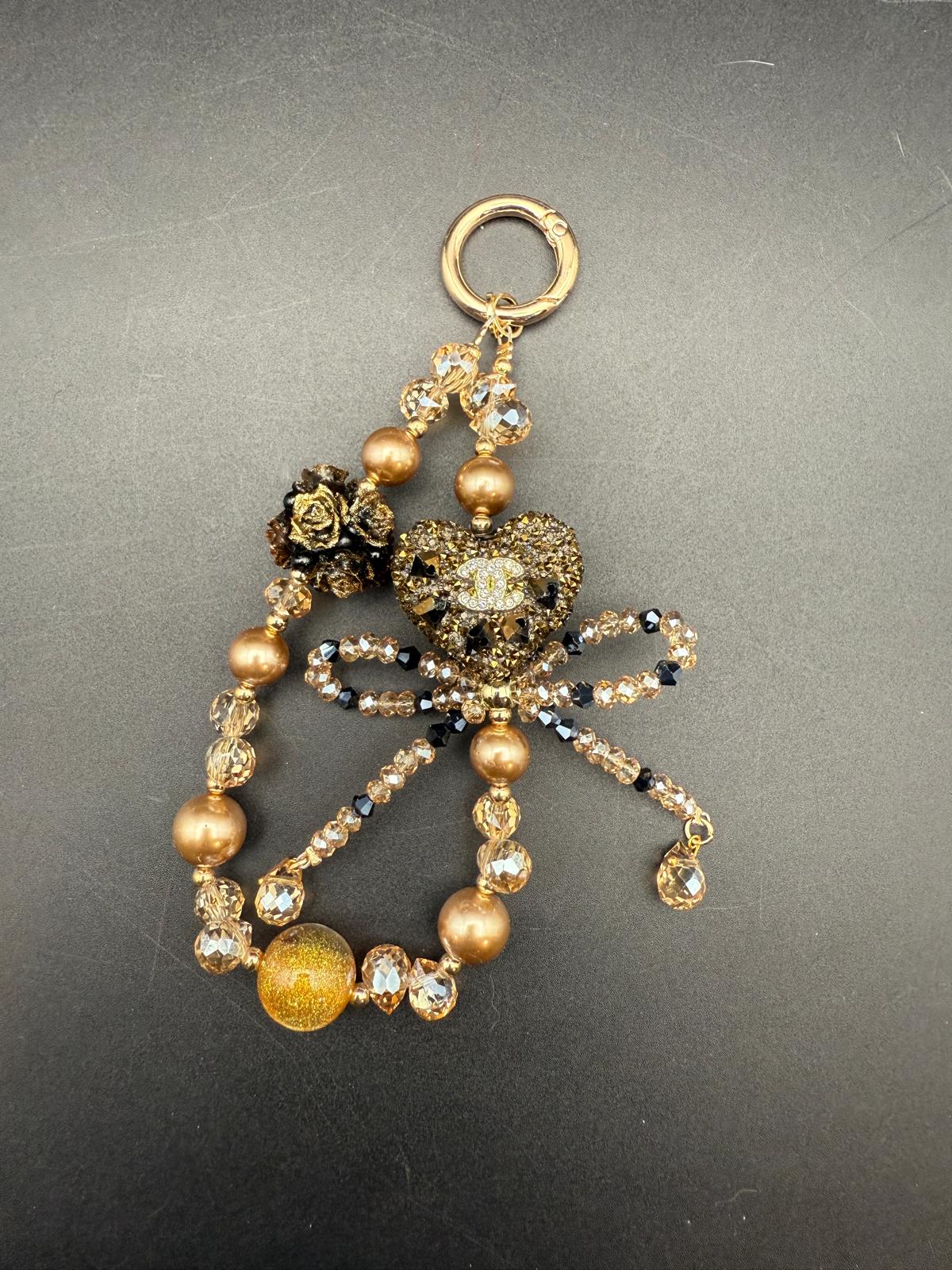 CC Phone charms keychain