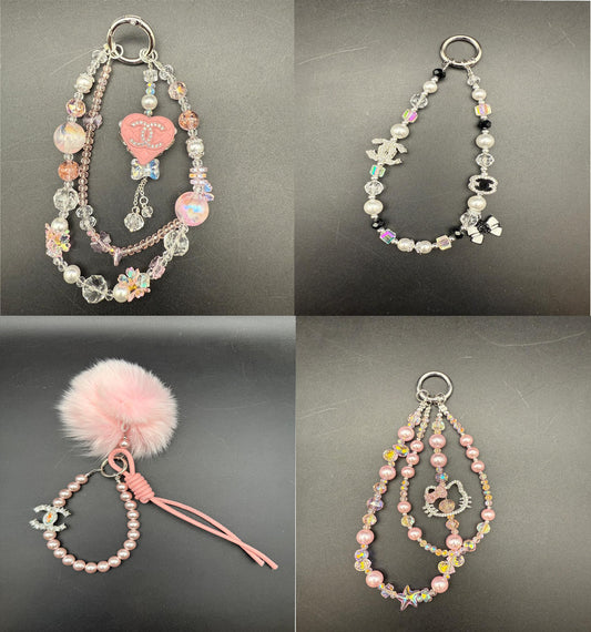 CC Phone charms keychain