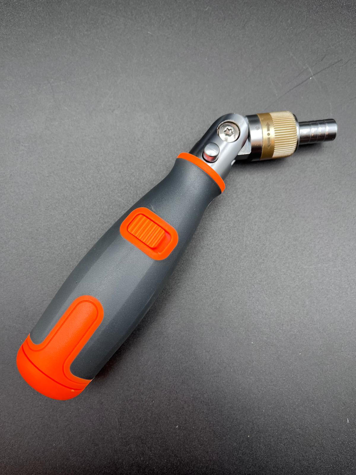 Ratchet Wrench Right Angle Phillips Magnetio Screwdriver for Tight Spaces