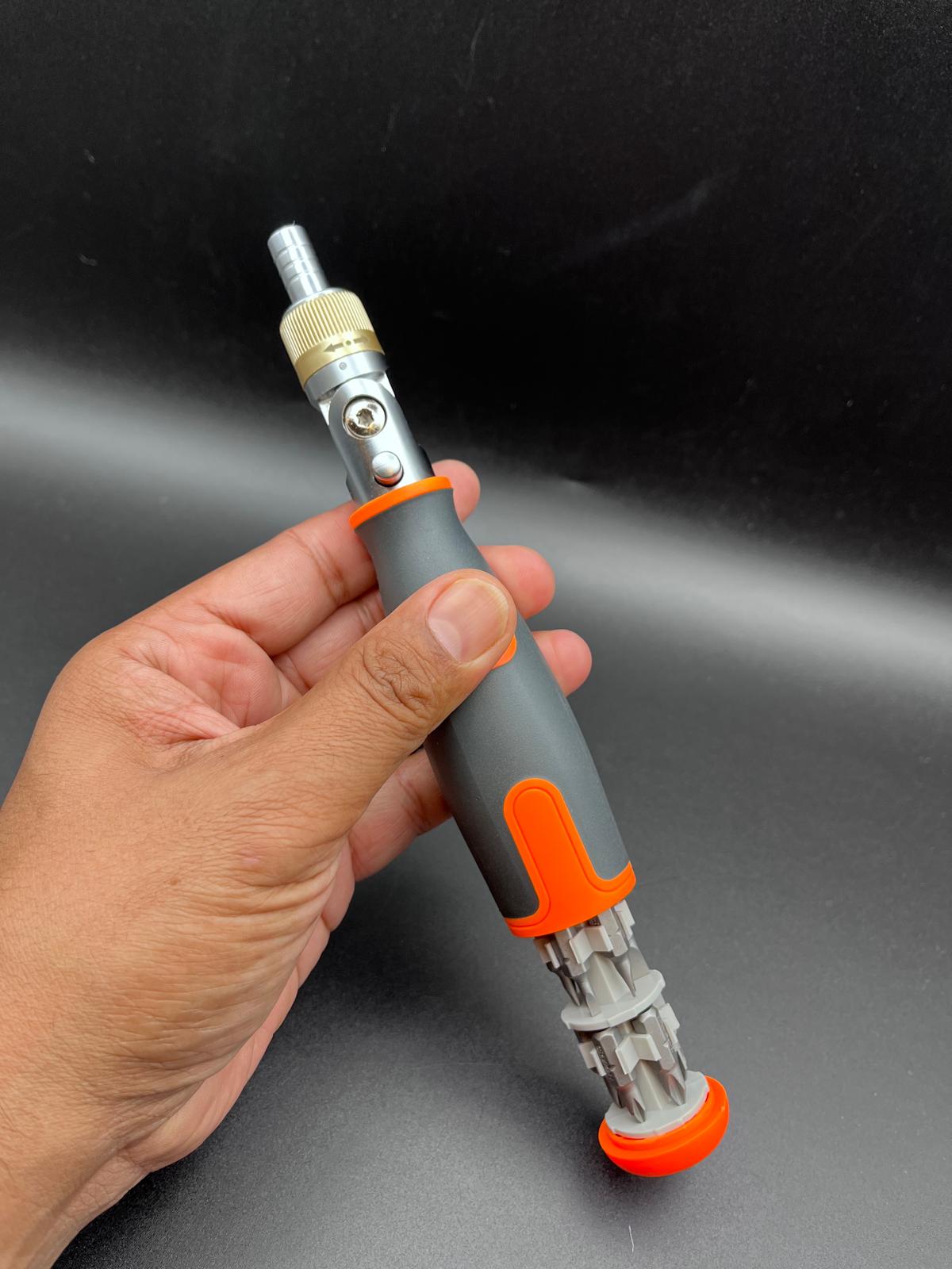 Ratchet Wrench Right Angle Phillips Magnetio Screwdriver for Tight Spaces