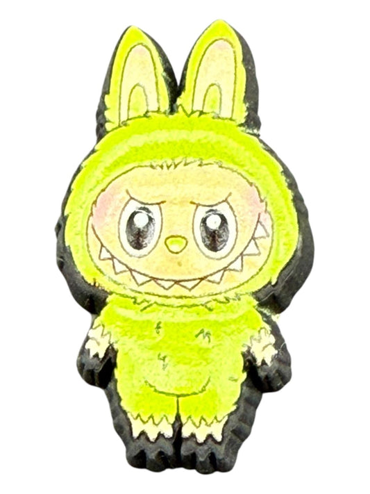 10 Labubu Cute Cartoon Croc Charms. Full Set Labubu Jibbitz. Croc Shoes Charms
