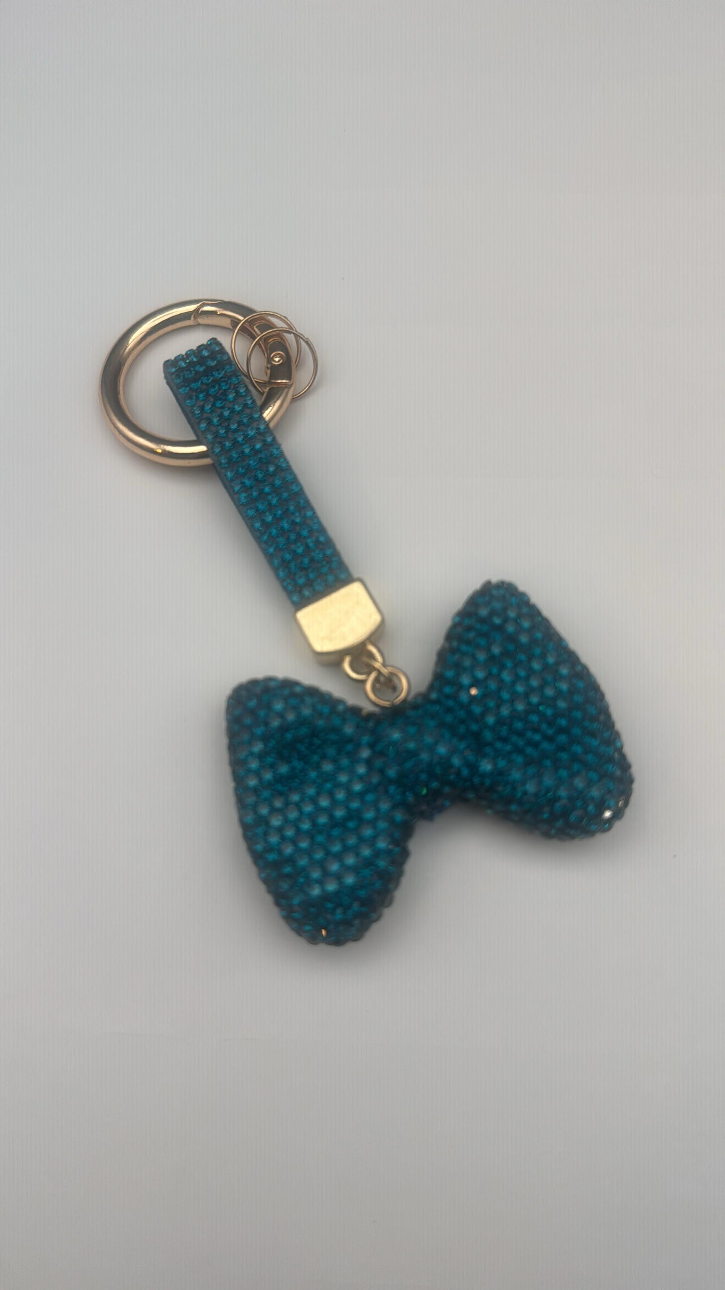 Bow Keychain for Women Bag Purse Charm Rhinestone Bow Accessories