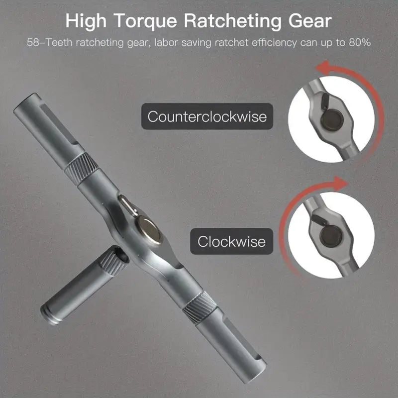 Multi Bit Magnetic Precision Screwdriver Set DIY Screwdriver 24 in 1