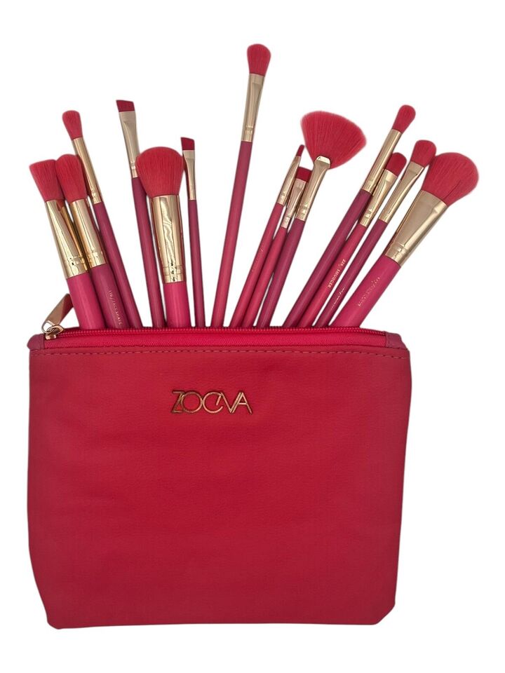 Makeup Brushes Sets Professional 14 Pcs Make up Brushes with lovely makeup BAG!